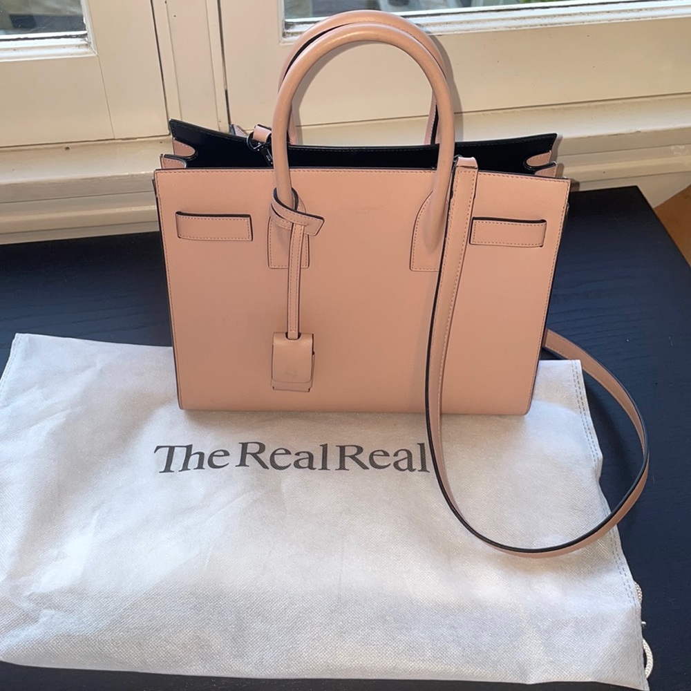 Saint Laurent Sac Du Jour Baby Blush Pink